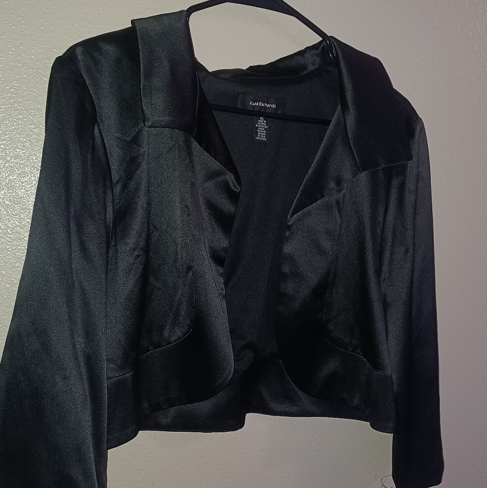 Silk half jacket